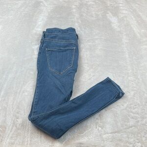 Hollister Women's Skinny Jeans — Classic Medium Blue
